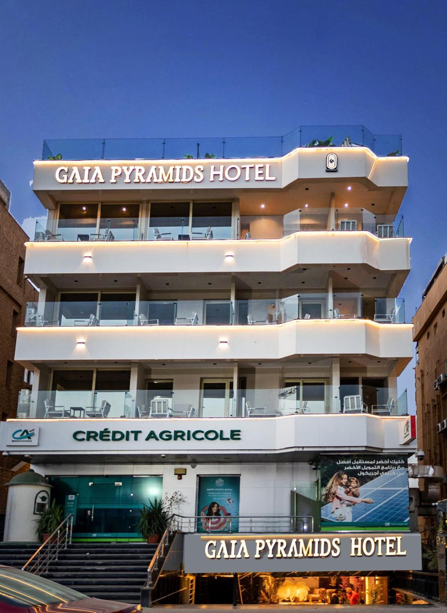 Gaia Pyramids Hotel Kafret el-Gabal Exterior photo